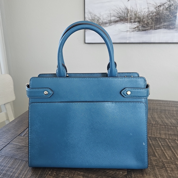 Kate Spade Blue Leather Handbag - Picture 7 of 11